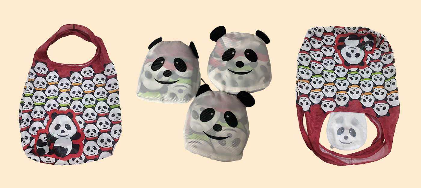 Lee Kum Kee 35,000 Panda Shopping Bags Customization