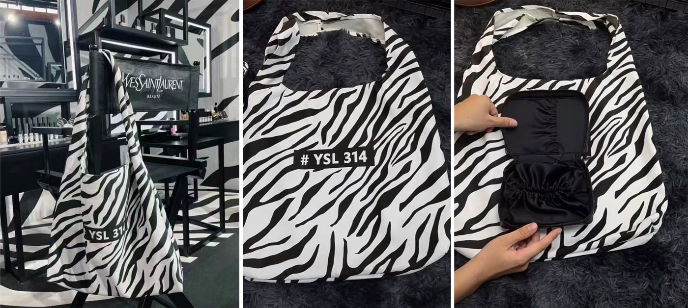 YSL Canvas Tote Bag: 50,000 Customized Units Delivered for Points Redemption Gifts