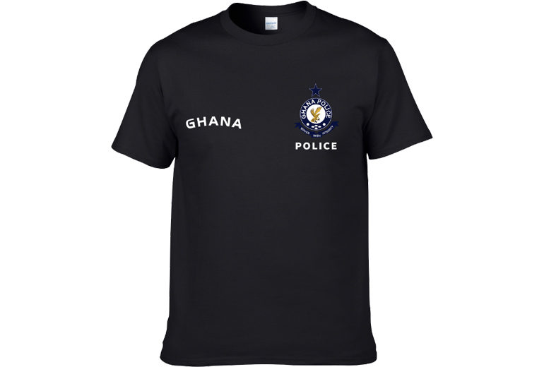 Ghana Police Apparel: Quality Custom T-shirts and Caps Delivered On Time
