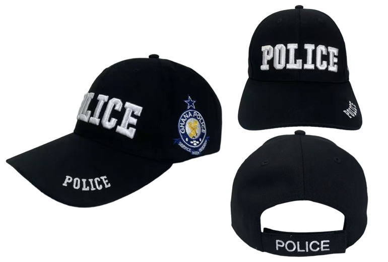 Ghana Police Apparel: Quality Custom T-shirts and Caps Delivered On Time