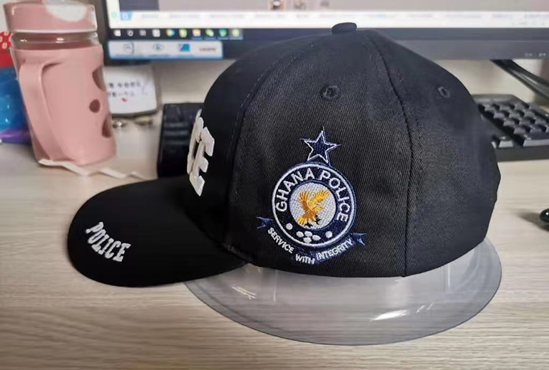 Ghana Police Apparel: Quality Custom T-shirts and Caps Delivered On Time