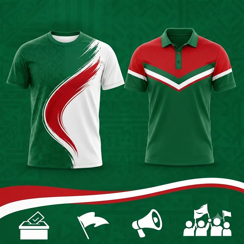 Custom Election T-Shirts in Ghana, West Africa