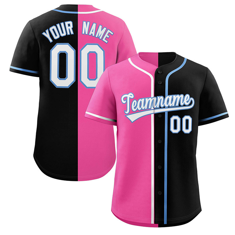 Gradient custom baseball jersey-23