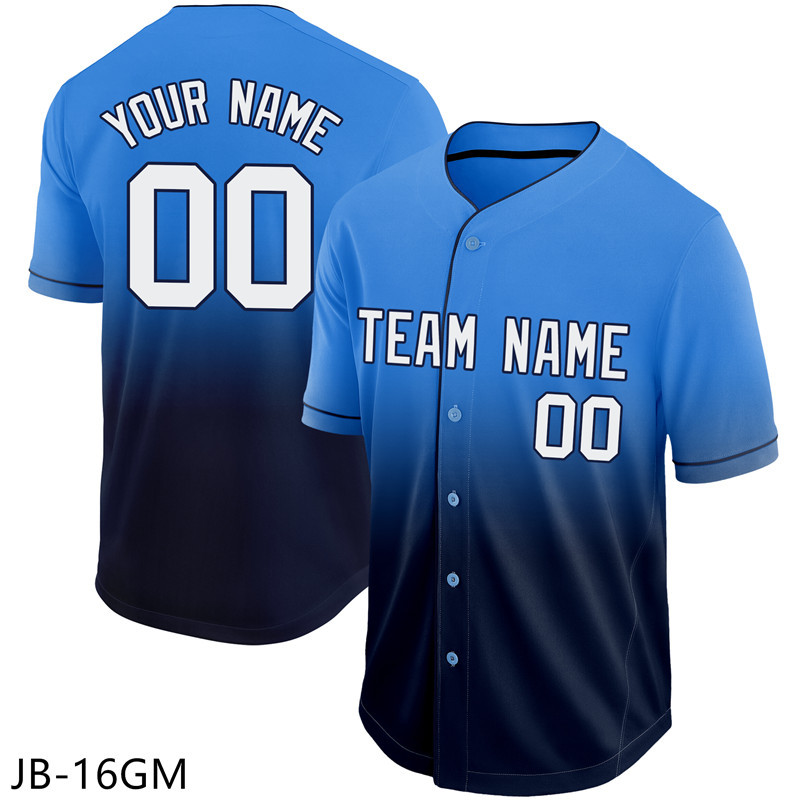 Gradient custom baseball jersey-25