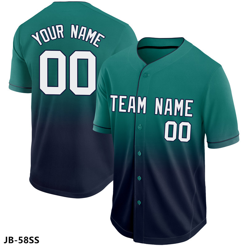 Gradient custom baseball jersey-30