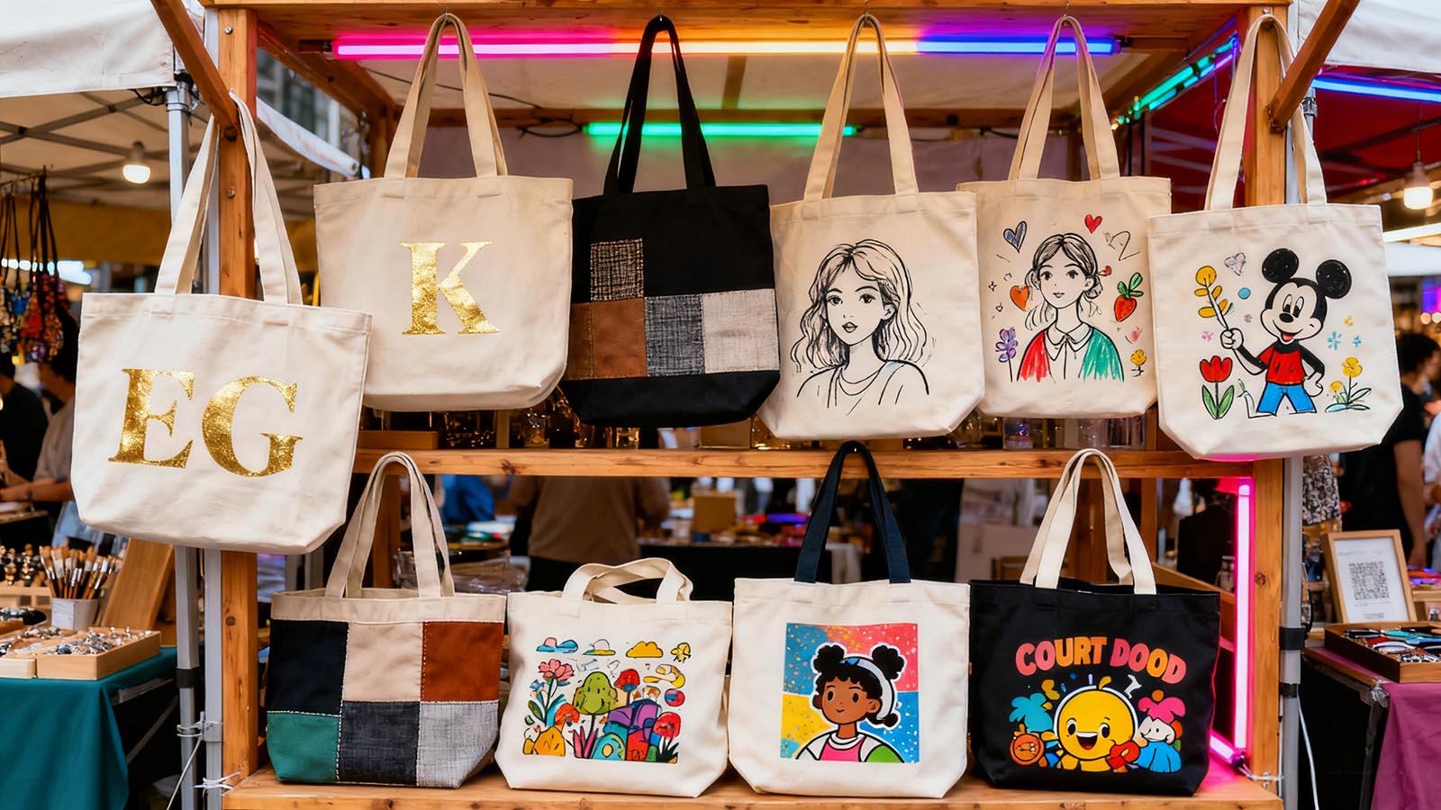 How to Make Canvas Tote Bags