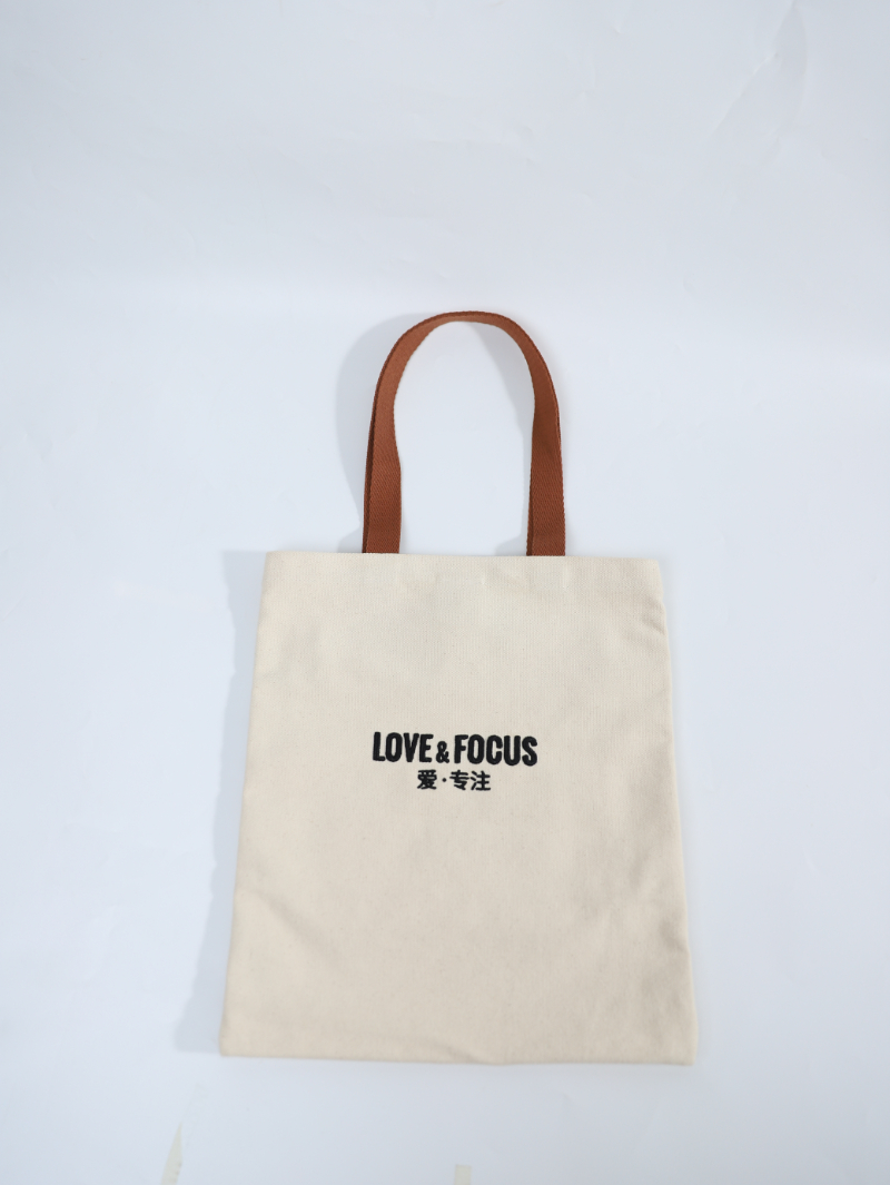 Fat Donglai same canvas bag-Spot-Beige