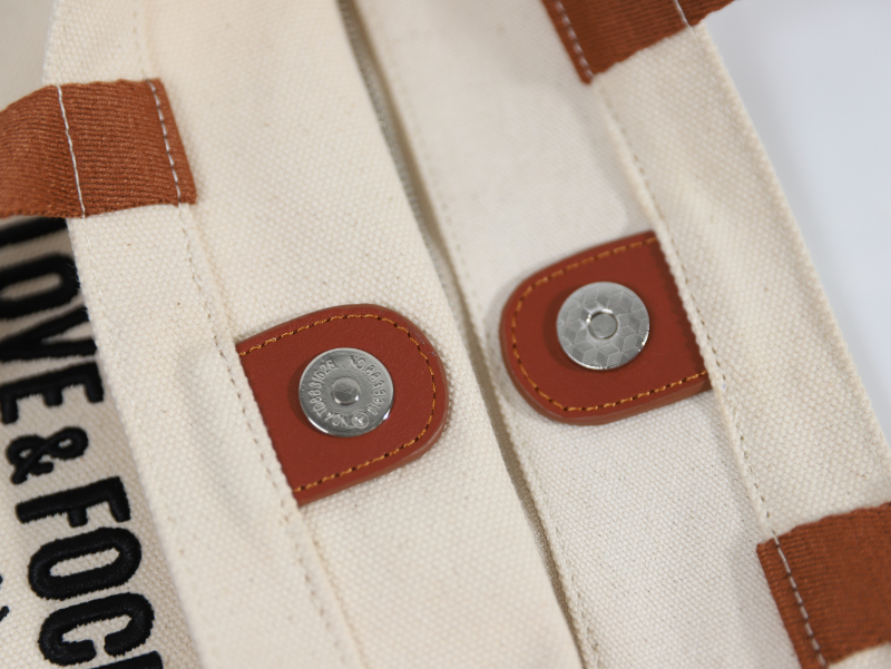 Fat Donglai same canvas bag-Spot-Beige