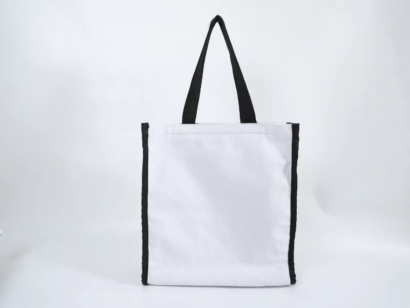 Fat Donglai same canvas bag-in stock-white vertical version