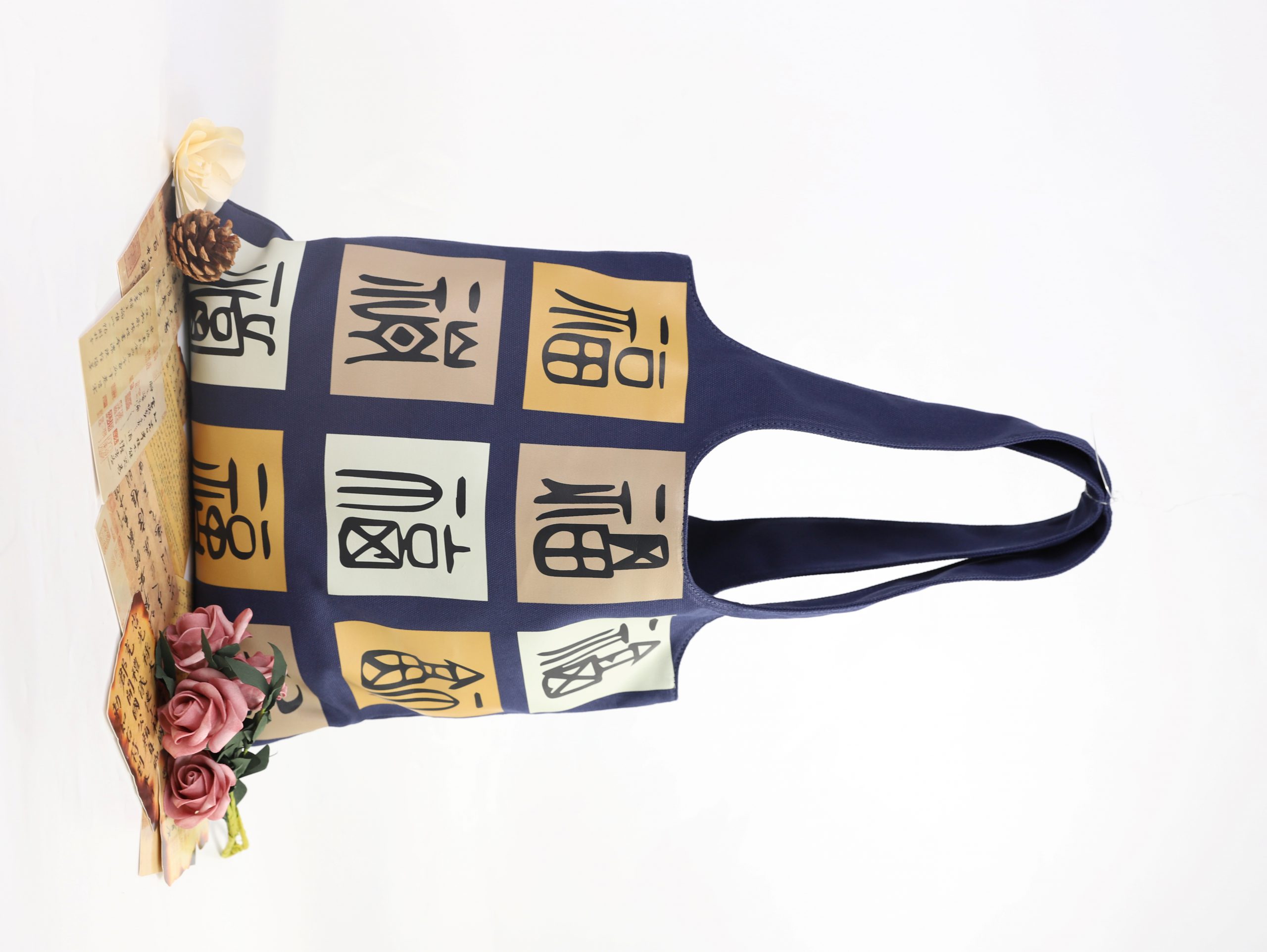 Low MOQ Custom Printing Logo Organic Canvas Bag for Life