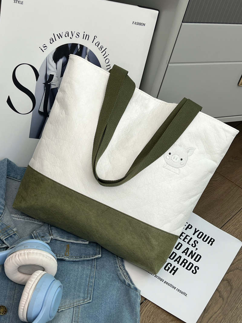 Gahumi Low Price Wholesale Durable Reusable Tyvek Grocery Tote Bag Custom High Capacity Custom Tyvek Canvas Tote Bag