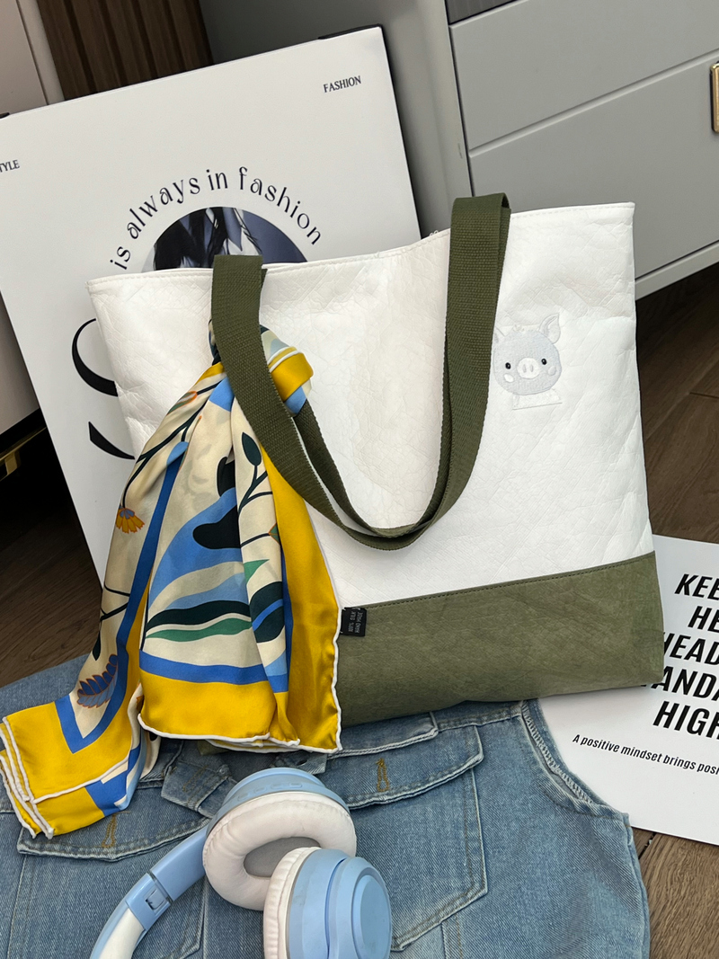 Gahumi Low Price Wholesale Durable Reusable Tyvek Grocery Tote Bag Custom High Capacity Custom Tyvek Canvas Tote Bag