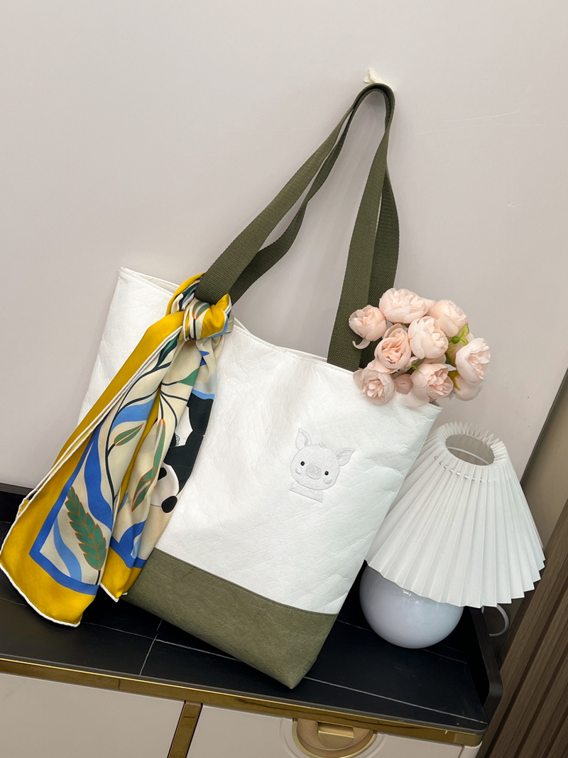 Gahumi Low Price Wholesale Durable Reusable Tyvek Grocery Tote Bag Custom High Capacity Custom Tyvek Canvas Tote Bag