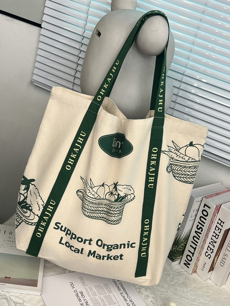 Gahumi Hot Sale Wholesale Promotional Custom Reusable Canvas Bags Plain 12/14/16oz Cotton Canvas Tote Bags