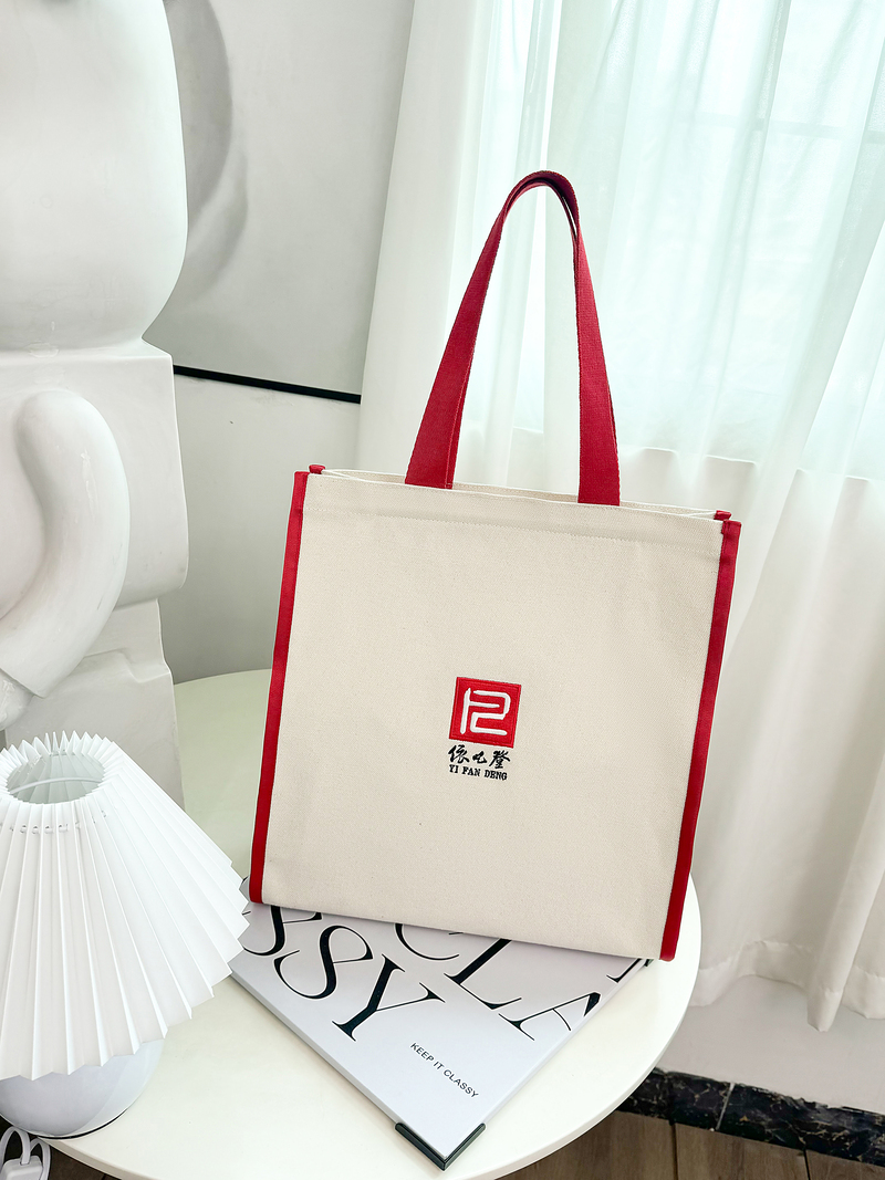 Evanden canvas bag with bottom and sides