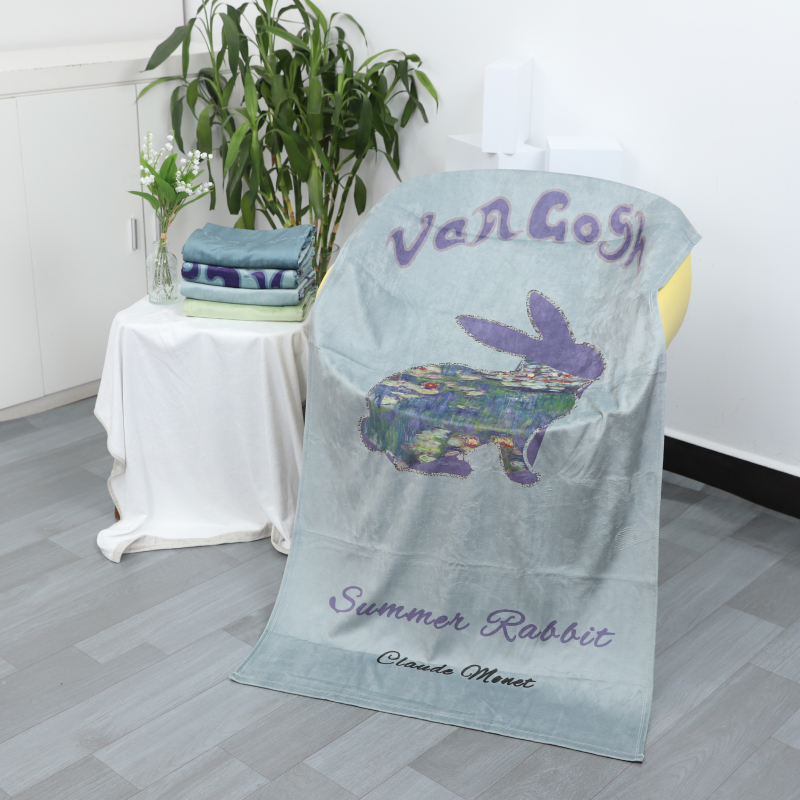 Indoor beach towel