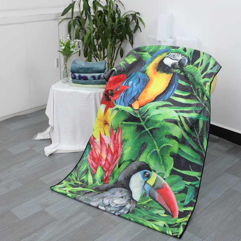 Indoor beach towel