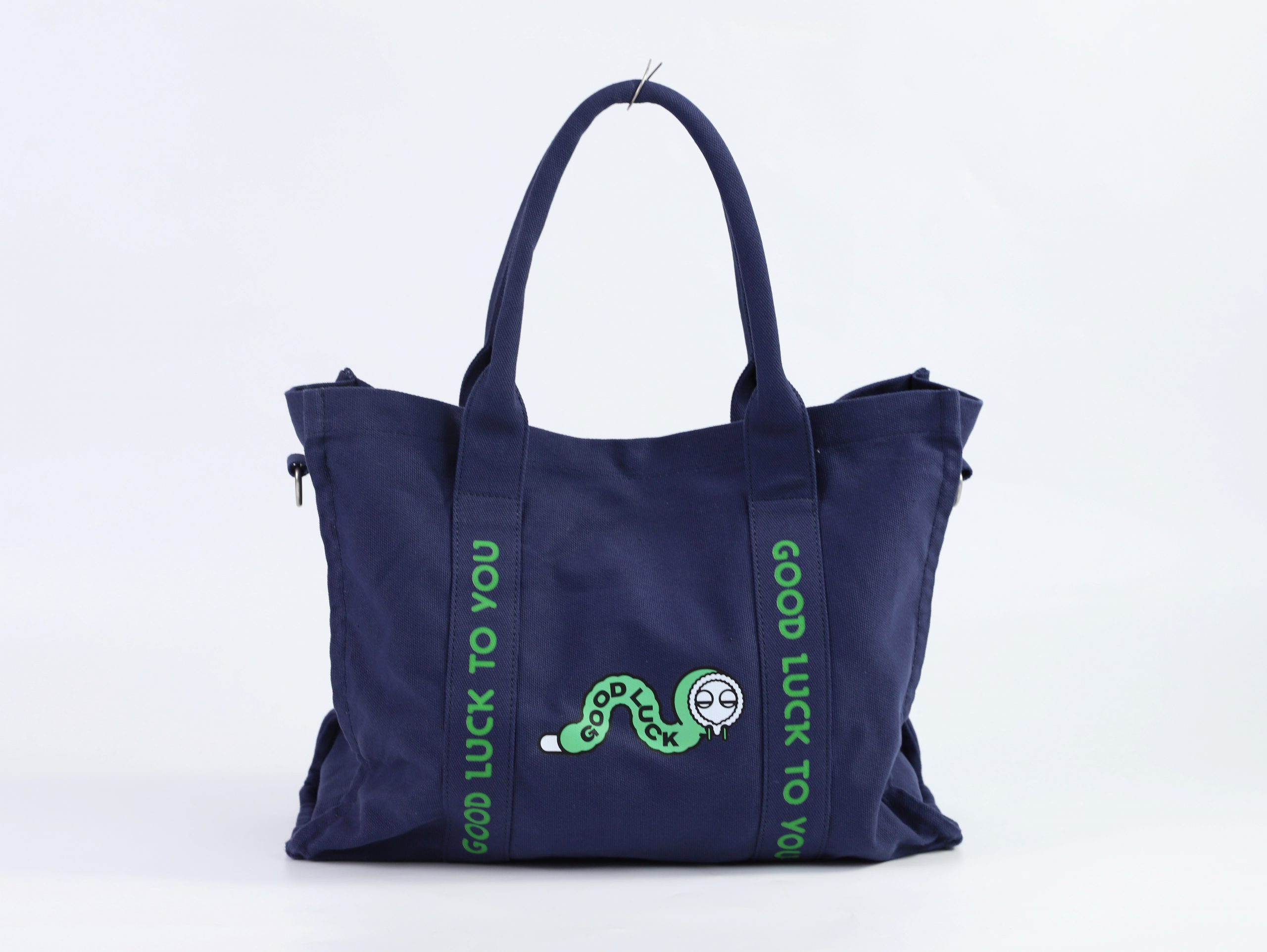 Gahumi Eco-Friendly Custom Printing Cotton Canvas Tote Bag with Button