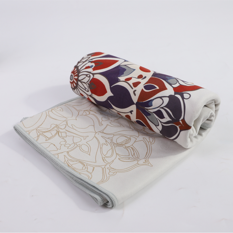 yoga mat  towel