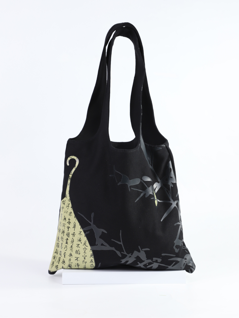 16OZ Polyester-Cotton Blend Sideless Bottomless Canvas Bag