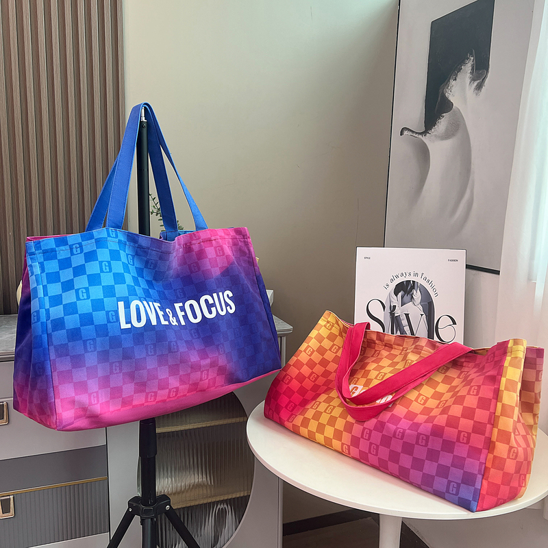 Canvas bag with bottom and sides1