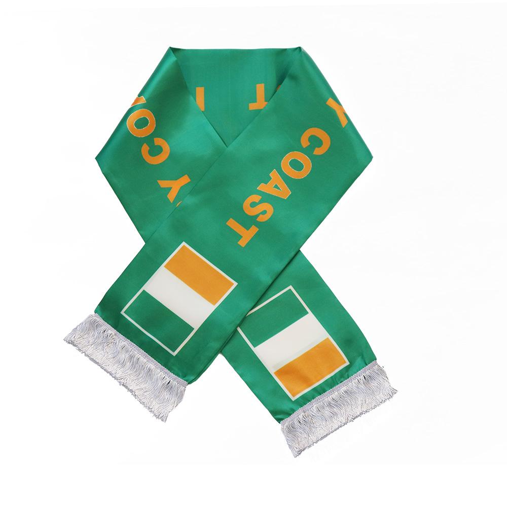 Ivory Coast Election Fans Scarf Custom-Ceshi