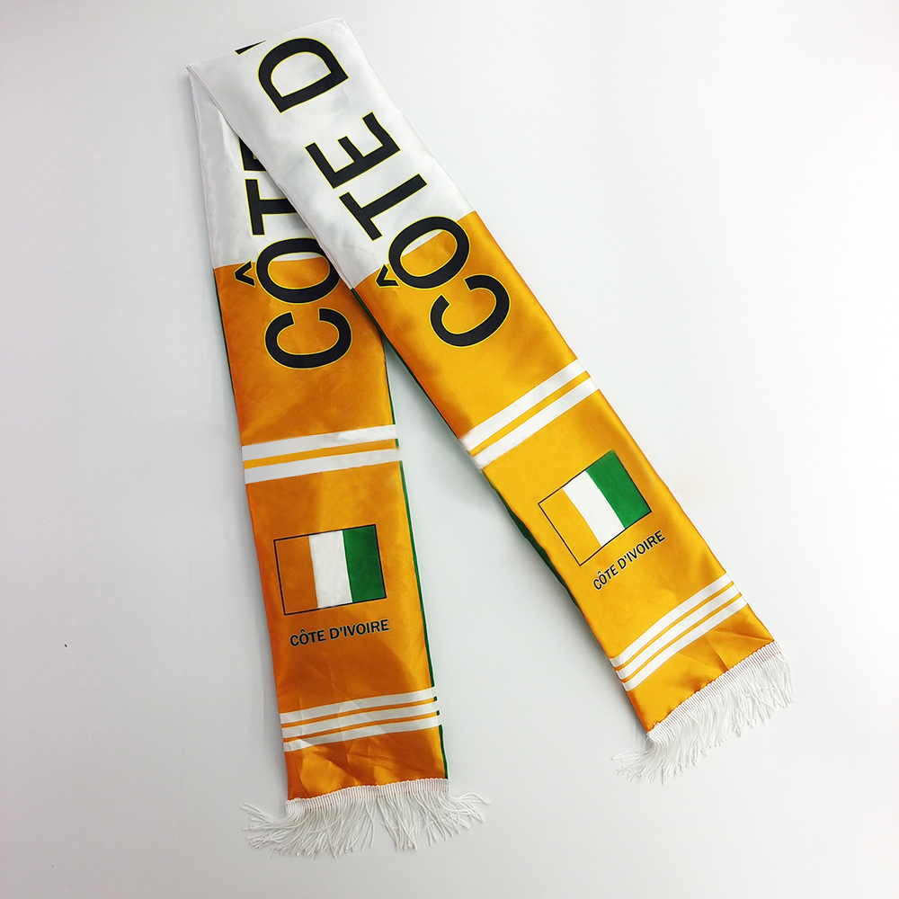 Ivory Coast Election Fans Scarf Custom-Ceshi