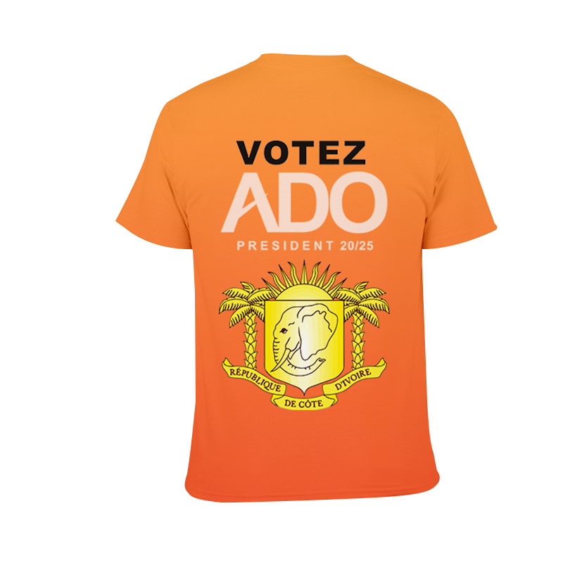 Ivory Coast Election Shirt 3D Full Printing
