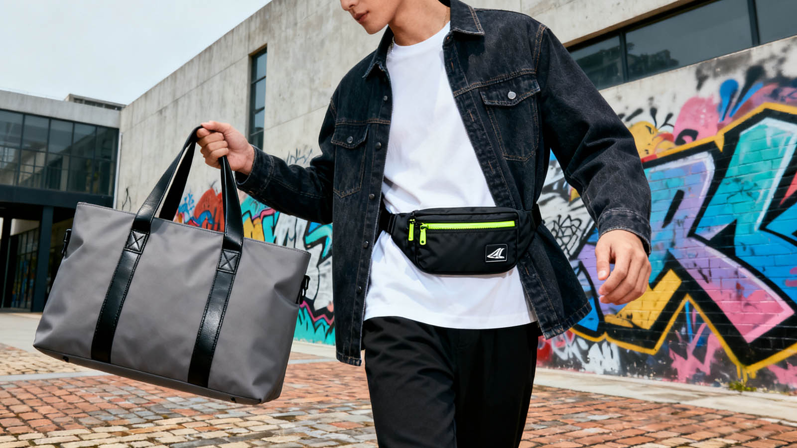 Men’s Fanny Packs Are Back: Pair with Custom Tote Bags