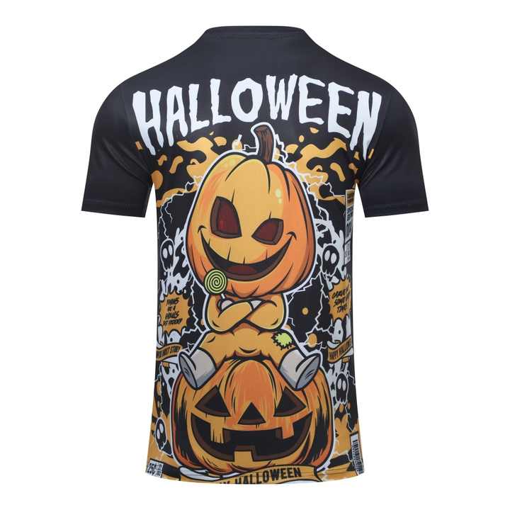 OEM Custom Halloween Gym T-Shirts for Men – Sublimation Sportswear