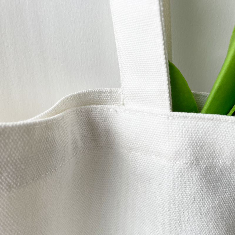 Wholesale Custom Large Tote Bag Eco-Friendly Canvas Tote Bag With Pocket And Zipper 1