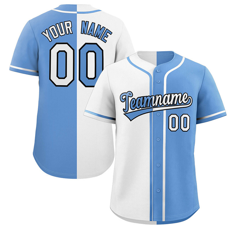 Gradient color baseball uniform-13