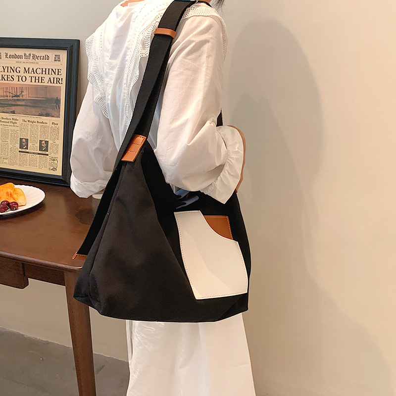 Fashionable Custom Canvas Tote Bags With Logo,pocket And Zipper