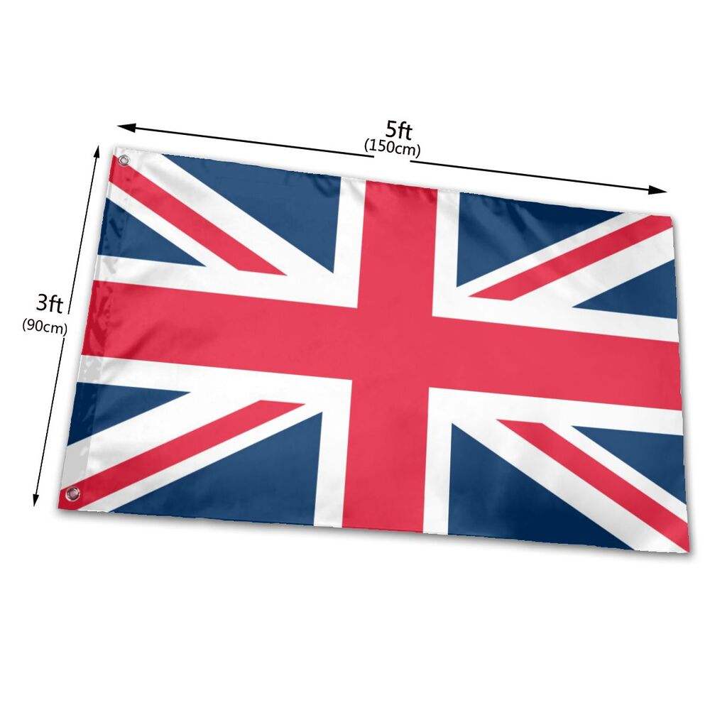 The Union Jack; The British waved the flag