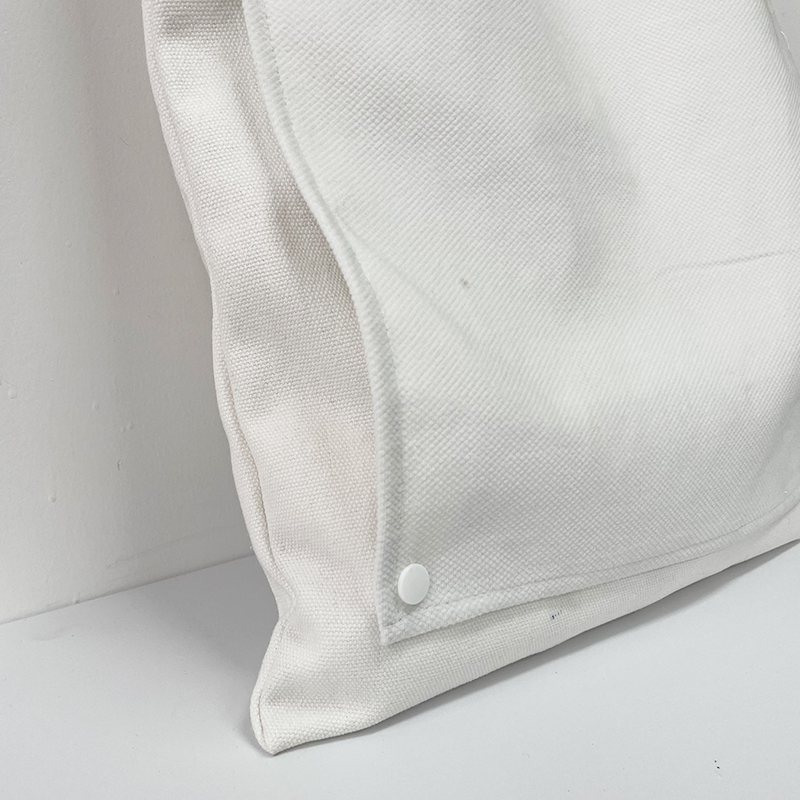 Wholesale Custom Large Tote Bag Eco-Friendly Canvas Tote Bag With Pocket And Zipper 1