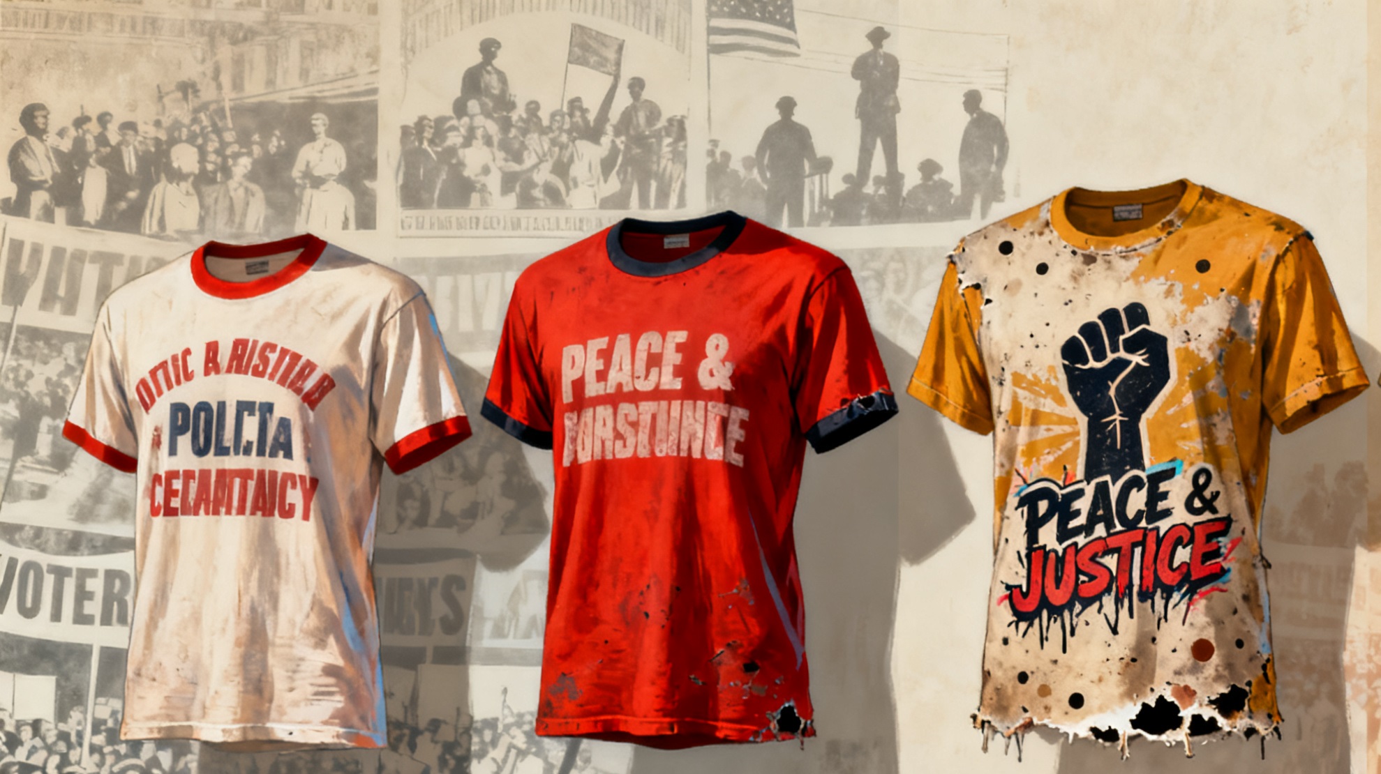 What Made Iconic Campaign T-Shirts So Effective?