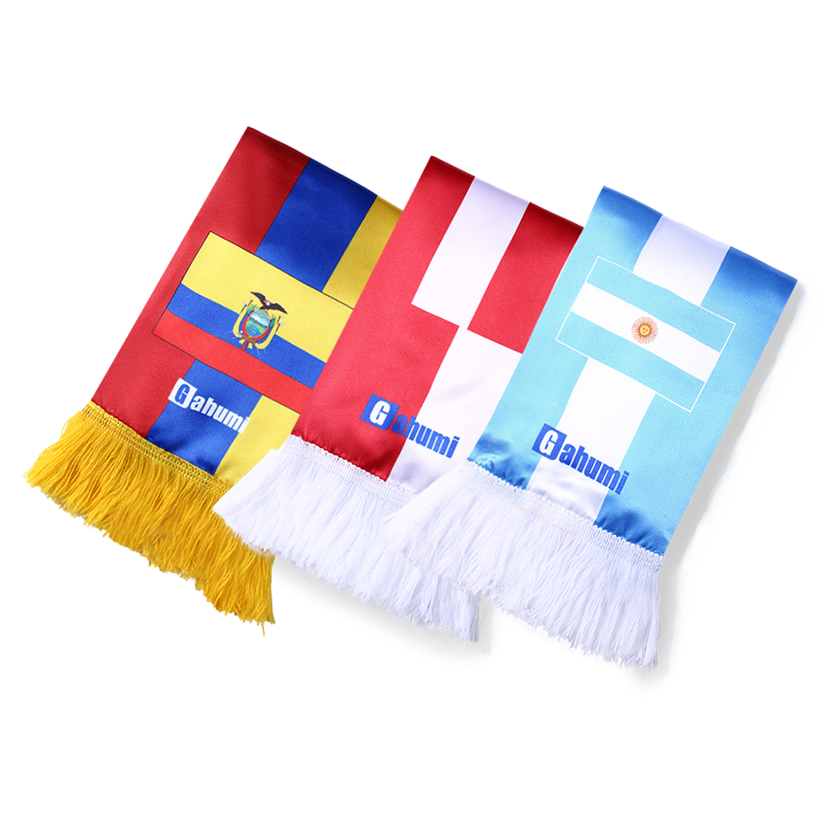 Gahumi Canada Maple Leaf World Cup Fan Scarf – Host Nation Red & White Soccer Scarf