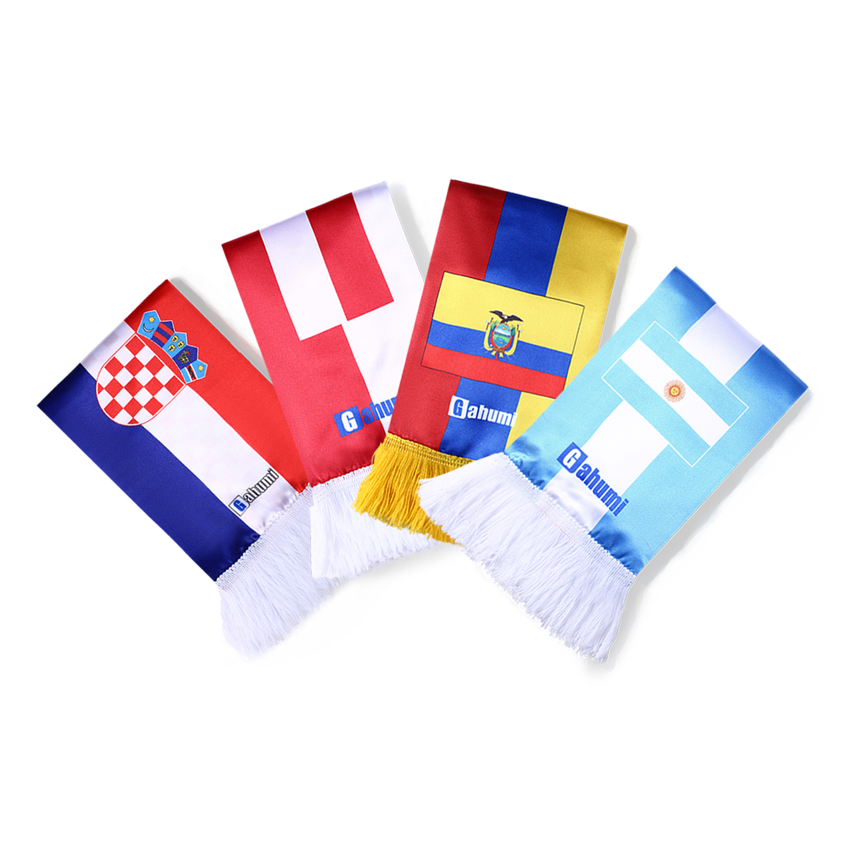 Gahumi USA Stars & Stripes World Cup Host Scarf – Home Game Soft Cotton Supporter Scarf
