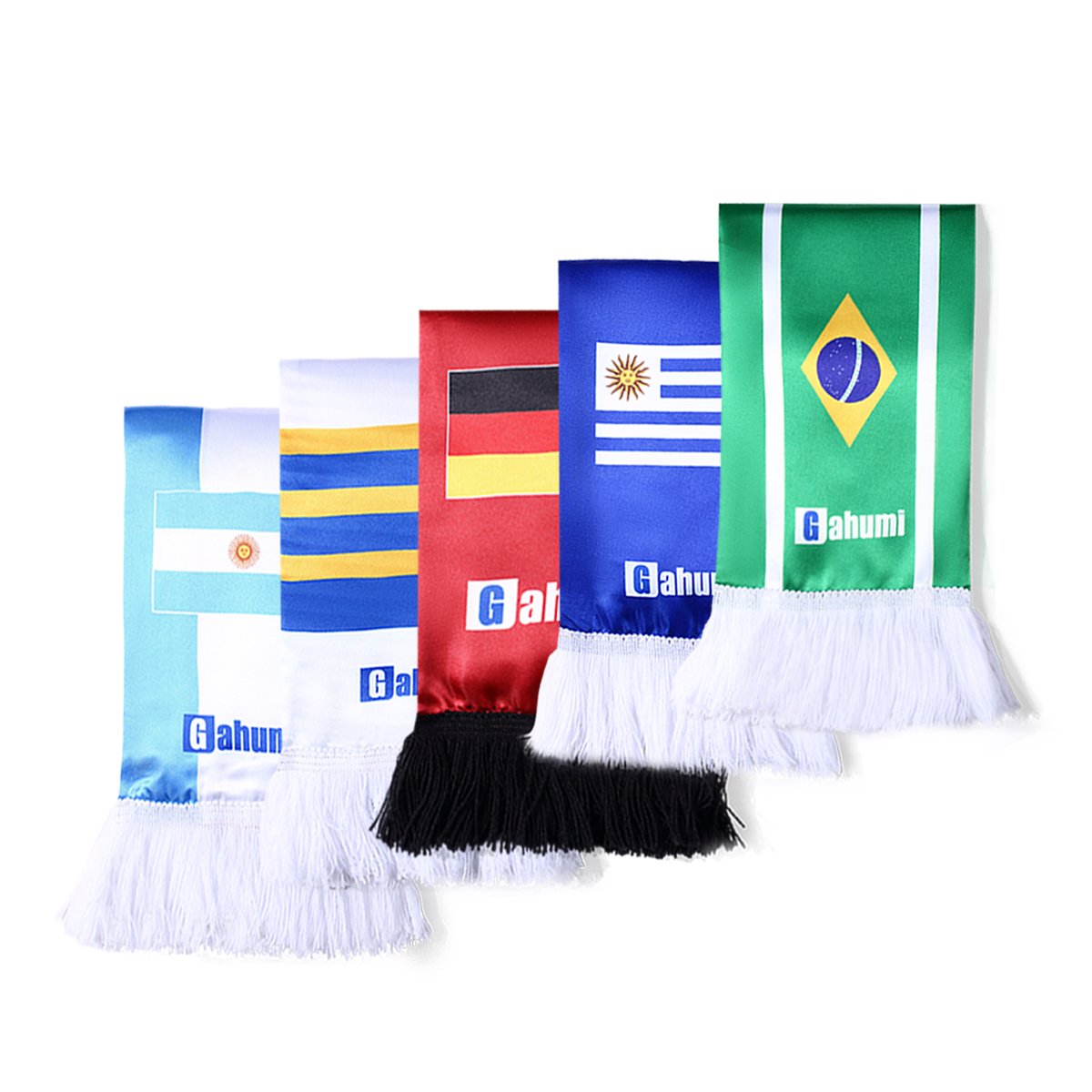 Gahumi Qatar Football Fan Scarf – World Cup Match Day Cheer Scarf