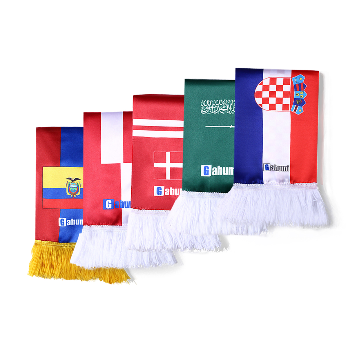 Gahumi Canada Maple Leaf World Cup Fan Scarf – Host Nation Red & White Soccer Scarf