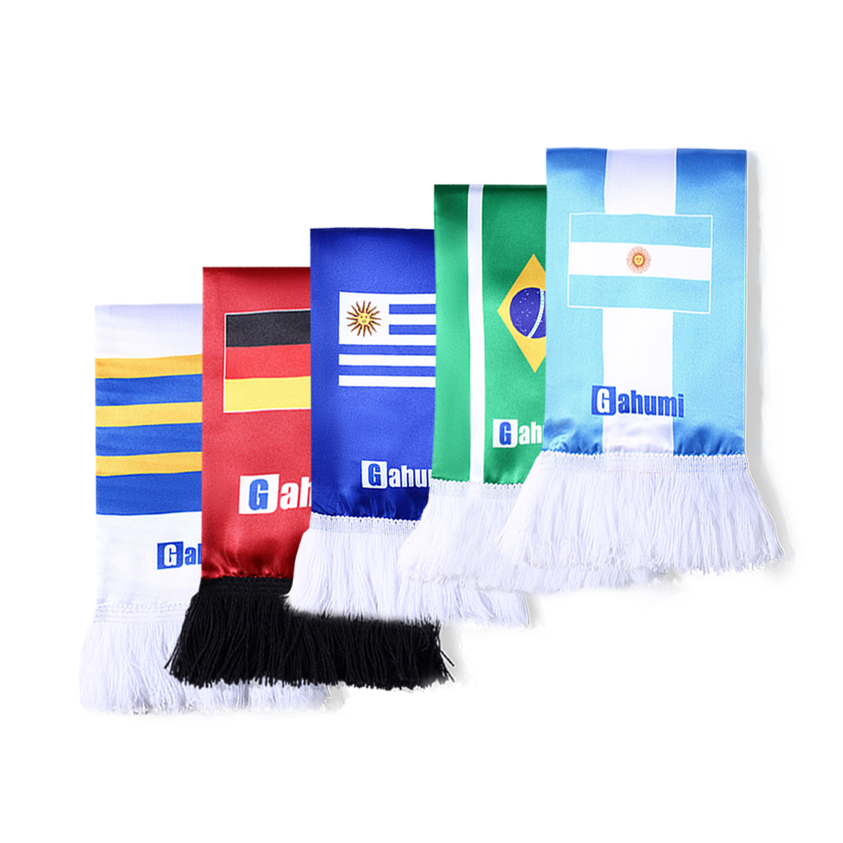 Gahumi French Socceroos World Cup Scarf – Kangaroo Logo Lightweight Fan Scarf for Stadium