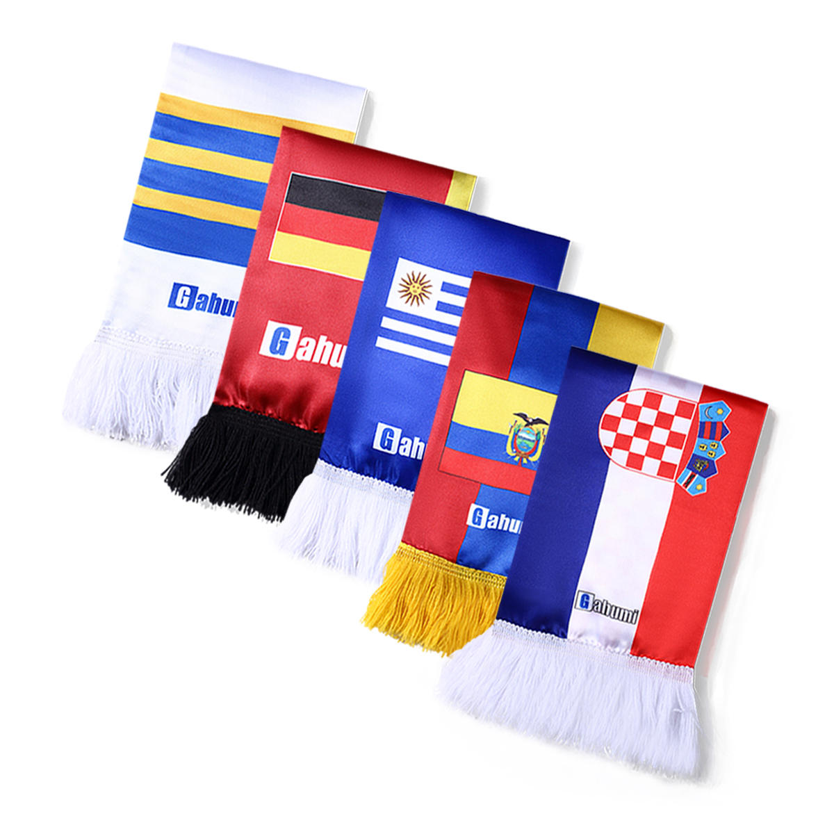 Gahumi Jamaica Reggae Boyz World Cup Fan Scarf – Green-Yellow Bold Supporter Scarf