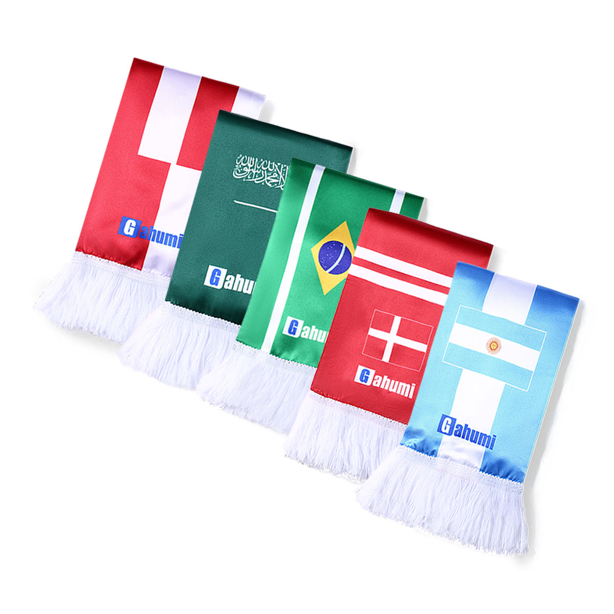 Gahumi Word Cup Fan Scarf Honduras Catrachos World Cup Scarf – Classic Blue & White Soft Fleece Fan Scarf