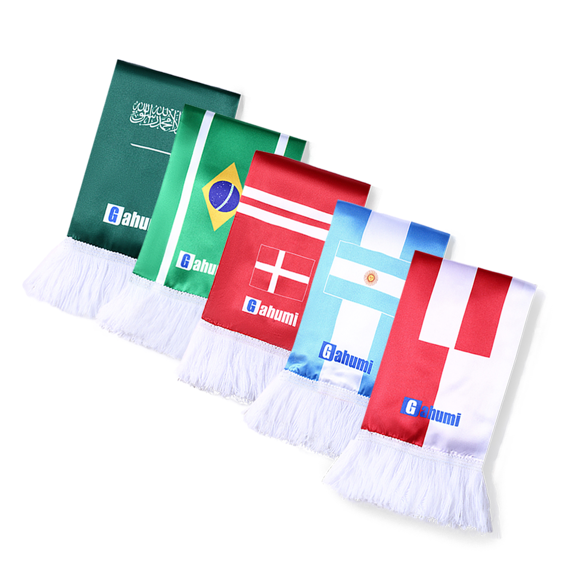Gahumi World Cup Host Nation USA Fan Scarf – Stadium & Watch Party Lightweight Scarf