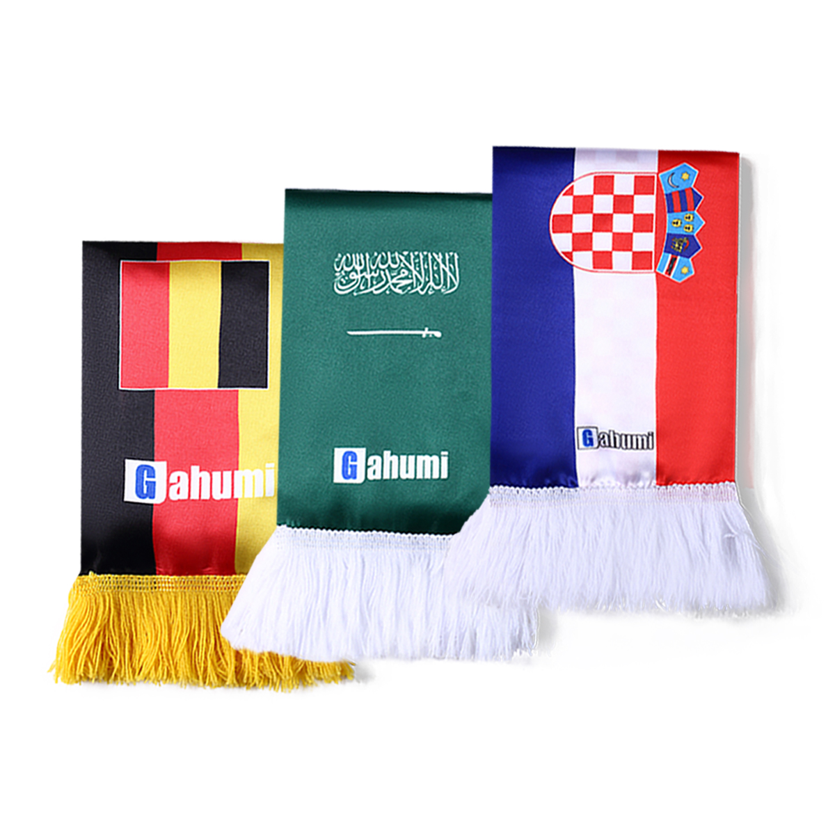 Gahumi Honduras Catrachos World Cup Scarf – Classic Blue & White Soft Fleece Fan Scarf