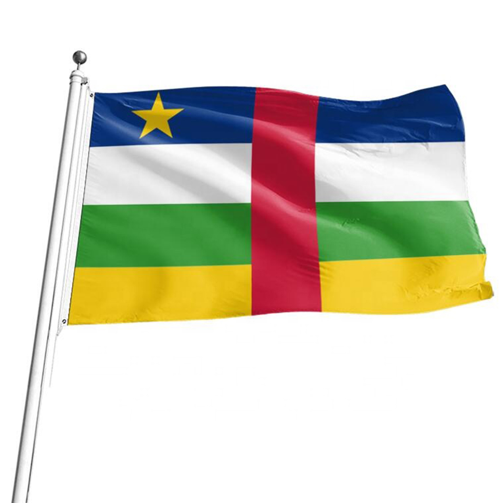 Central African Elections Flag