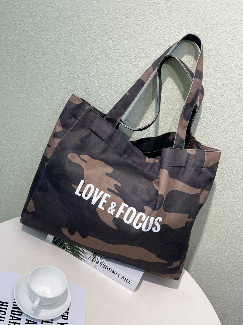 Camouflage canvas bag – Gahumi
