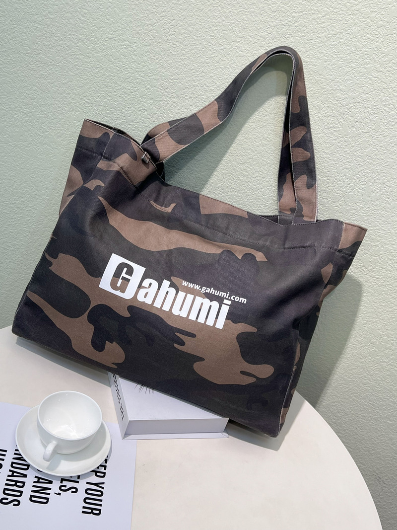 Camouflage canvas bag – Gahumi