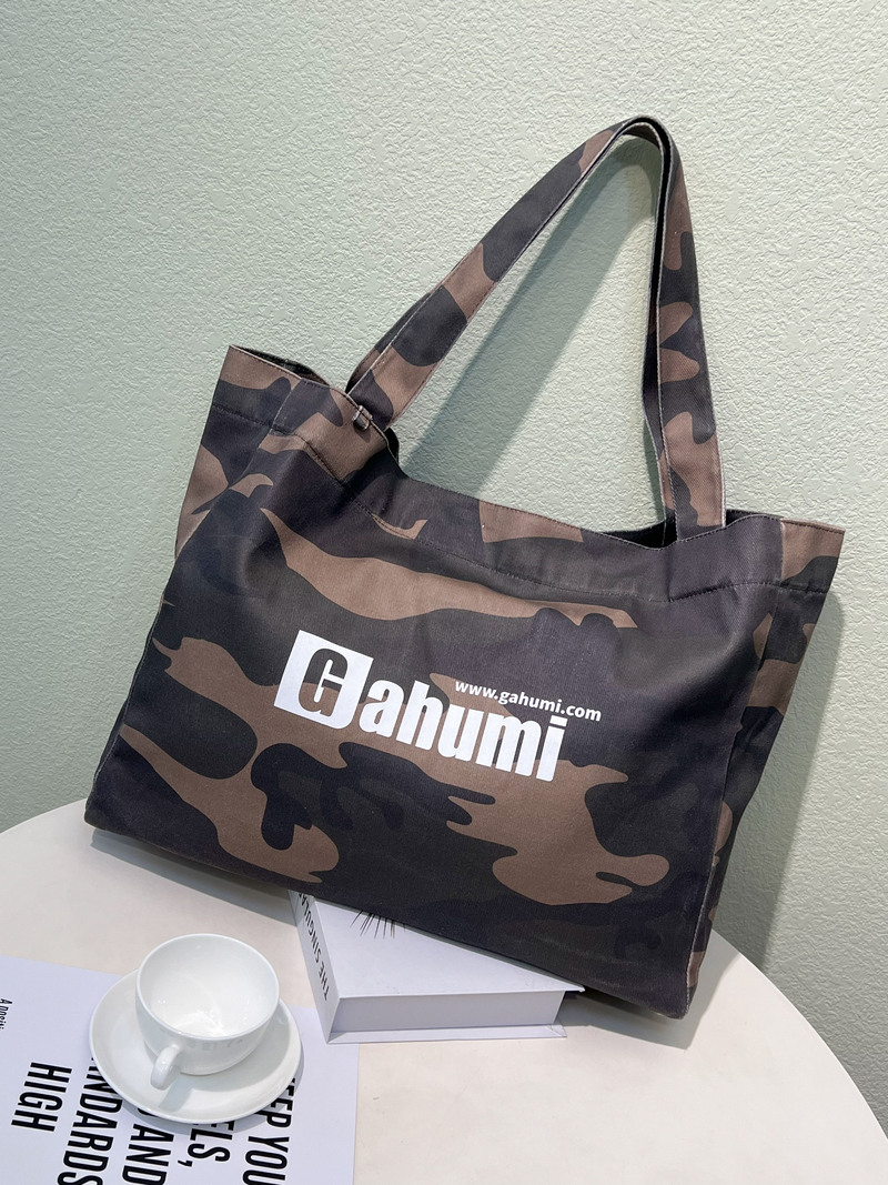 Camouflage canvas bag – Gahumi