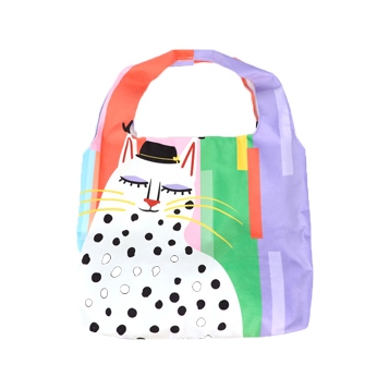 Customized Full Print Sublimation Polyester Shopping Bag